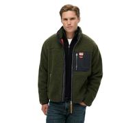 Polaire zippÃ©e Superdry Vintage Vert XL