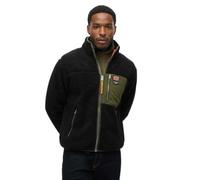 Superdry Veste polaire Vintage Retro Noir Homme Taille S