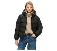 Superdry Doudoune W5011721a de sport à capuche Noir L Femme