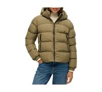 Superdry - Veste zippée à capuche avec poches avant - Femme - Vestes - Vert - Taille: 38 FR