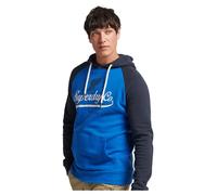 Superdry Vintage Achilles Raglan Hoodie Bleu M Homme