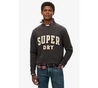 Superdry - Vintage Athletic Crew - Sweatshirt homme Washed Black - M