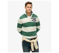 Superdry - Vintage Athletic Rugby - Polo homme Eagle Green - S