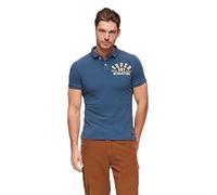 Superdry Vintage Athletic Short Sleeve Polo Bleu M Homme