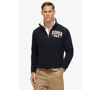Superdry - Vintage Athletic Zip Half-Zip - Pullover homme Eclipse Navy - XXL