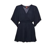Superdry Vintage Beach Playsuit Robe décontractée, Eclipse Navy, S Femme
