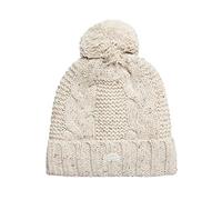 Superdry Vintage Cable Beanie, Béret Femme, Tweed de Avena,
