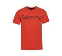 Superdry Vintage Cl Classic Tee MW T-Shirt, Denim Co Rust, XS Hommes