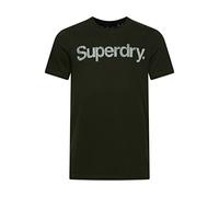 Superdry Vintage Cl Classic Tee MW T-Shirt, Surplus Goods Olive, S Hommes