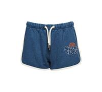 Superdry Vintage Cooper Classic Short Sweat-Shirt À Capuche Sport, Bleu/Blanc (Skate Blue/Off White), 44 Femme
