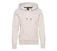 Superdry Vintage Cooper Emboss Hood Maillot de survêtement, Gris, 38 Femme