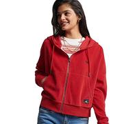 Superdry Vintage Crop Ziphood Sweat à Capuche Femme
