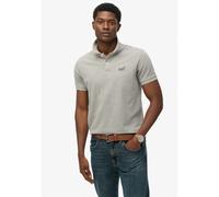 Superdry Vint Destroy Short Sleeve Polo Gris XL Homme