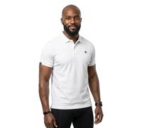 Superdry Polo Vintage Destroy Blanc Taille L