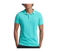 Superdry - Vintage Destroyed Polo - Homme - Tops - Bleu - Taille: L