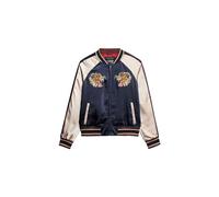 Superdry Vintage EMB SUIKAJAN Vestes, Bleu Marine (Eclipse Navy), 38 Femme