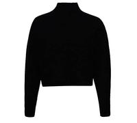 Superdry Vintage Essential Mock Neck Chandail, Noir, 44 Femme
