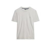 SUPERDRY Vintage Logo EMB Tee Chemise Business, Glacier Grey Marl, 38 Femme