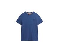 Superdry Vintage Logo EMB Tee T-Shirt, Bright Blue Marl, L Homme
