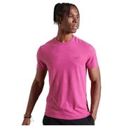 Superdry Vintage Logo EMB Tee T-Shirt, Magenta Marl, S Homme M