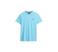 Superdry Vintage Logo EMB Tee T-Shirt, Turquoise Sea Grit, L Homme