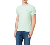 Superdry Vintage Logo EMB Tee T-Shirt, Vert Menthe, M Homme