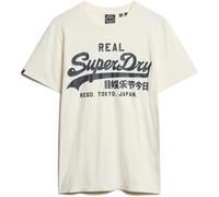 Superdry Vintage Logo T Shirt Écru Petit Male
