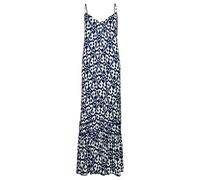 Superdry Vintage Long Beach Cami Dress Robe, Arrow Ikat Blue, 44 Femme