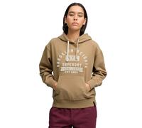 Superdry Vintage Prep Chenille Hoodie Beige XS Femme