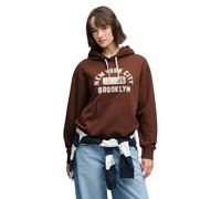 Superdry Vintage Prep Chenille Hoodie Marron XL Femme