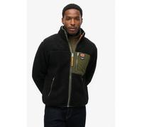 Superdry - Vintage Retro Borg Fleece Jacket - Polaire homme Black - XL