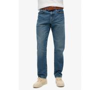 Superdry - Vintage Slim Straight Jeans - Pantalon homme Elkhorn Mid Blue - S - 30 inch