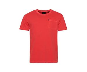 Superdry Vintage Surf Ranchero PKT Tee T-Shirt, Soda Pop Red, L Homme