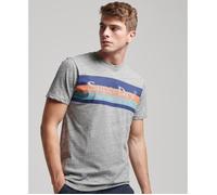 Superdry Vintage Venue Tee Chemise, Athletic Grey Marl, XL Homme S