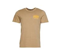 Superdry Vintage VL Neon Tee Chemise pour Homme, Canyon Sand Brown, L