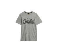Superdry Vintage VL Tee Chemise, Gris (Athletic Grey Marl), L Homme