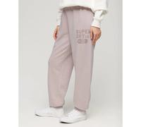 Superdry Vintage Washed Graphic Tracksuit Pants Gris L Femme