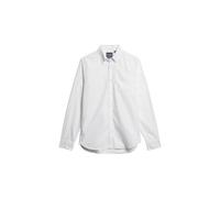 Superdry Chemise Oxford en coton manches longues blanc Homme 2XL