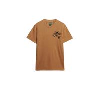 Superdry Vintage Workwear Relaxed Short Sleeve T-shirt Marron L Homme
