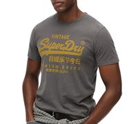 Superdry Vl Classic Short Sleeve T-shirt Gris L Homme