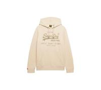 Superdry Sweat à capuche VL Heritage Relaxed M2014122A Pelican Beige Marl Homme XL