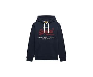 Superdry VL Heritage Relaxed Hood M2014122A Trench Navy Marl 2XL