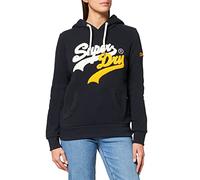 Superdry VL Source Hood Sweat-Shirt à Capuche, Eclipse Navy, L Femme
