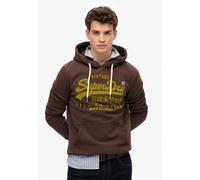 Superdry - Vl Tonal Relaxed Hood - Sweatshirt à capuche homme Coffee Bean Brown - L