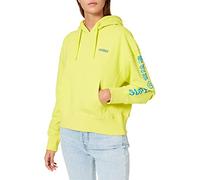 Superdry W2011203a Sweat-Shirt à Capuche, Citrus Zest, Small Femme