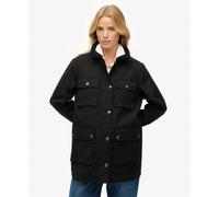 Superdry - Wax Jacket - Veste imperméable femme Black - XL