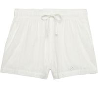 Superdry White Cotton Broderie Beach Shorts White EU 40 (UK 12)