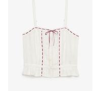 Superdry White Lace Cami Top