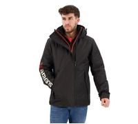 Superdry Windcheater Veste- Noir-Orange Bold- Homme XL