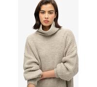 Superdry Robe Midi à Manches Longues Chunky Rib